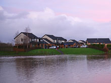 River Ayr during floods taken on the 30th December 2013